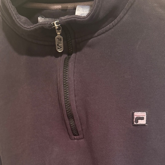 Fila 1/4 zip sweatshirt size Medium - Picture 3 of 7